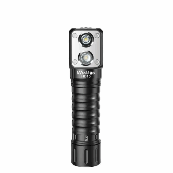 Wurkkos HD15 2000 Lumen 151m Throw Rechargeable Headlamp with 18650 Battery