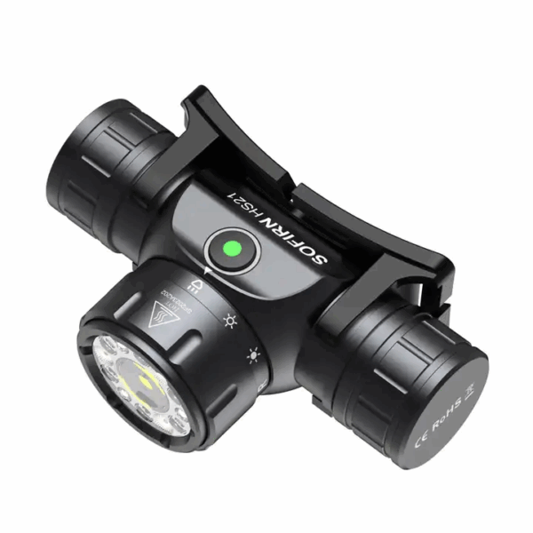 Sofirn HS21 2200 Lumen 230m Throw Rechargeable Headlamp with 18650 Battery