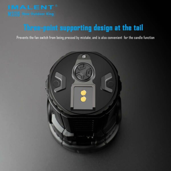 Imalent MS08 34000 Lumen 738m Throw Rechargeable LED Searchlight with Cooling Fans