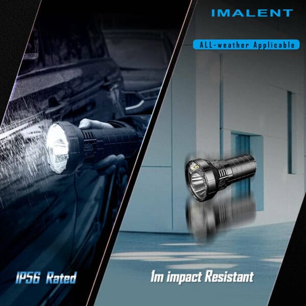 Imalent MR90 50000 Lumen 1586m Throw Rechargeable LED Searchlight