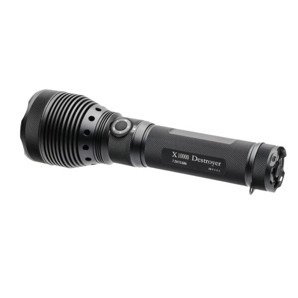 Powertac Destroyer X10K G2 9500LM 1400m Search Flashlight