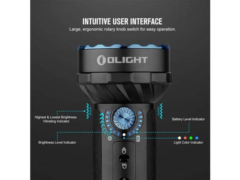 Olight Marauder Mini 7000 Lumen 600m Flashlight