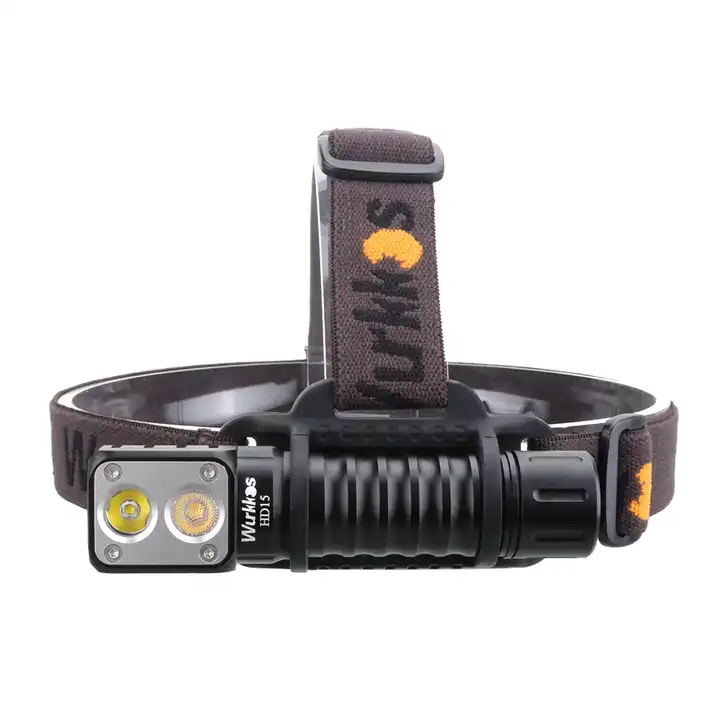 Wurkkos HD15 2000 Lumen 151m Throw Rechargeable Headlamp with 18650 Battery