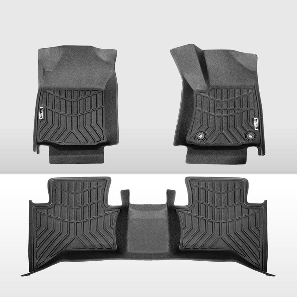 Kiwi Master 3D TPE Car Floor Mats Liner fit Toyota Hilux GD6 Dbl Cab Auto 2016 - New