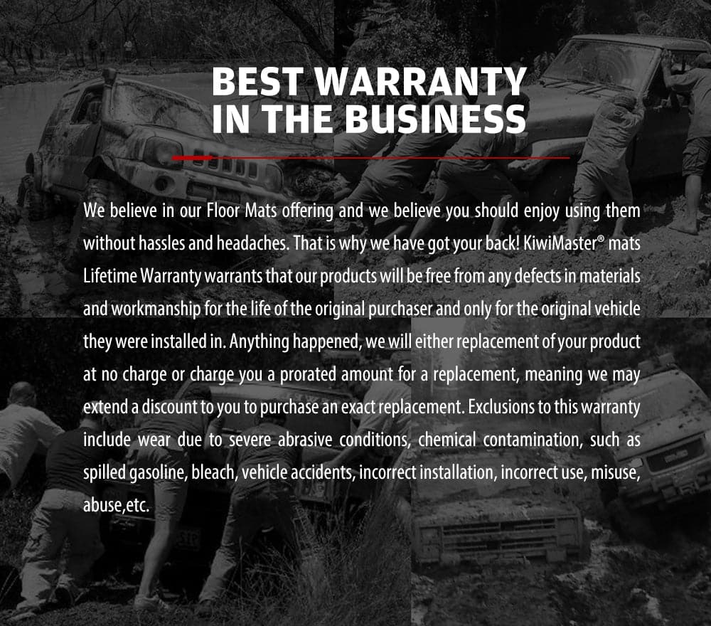 Kiwi Master 3D TPE Car Floor Mats Liner fit Toyota Hilux GD6 Dbl Cab Auto 2016 - New