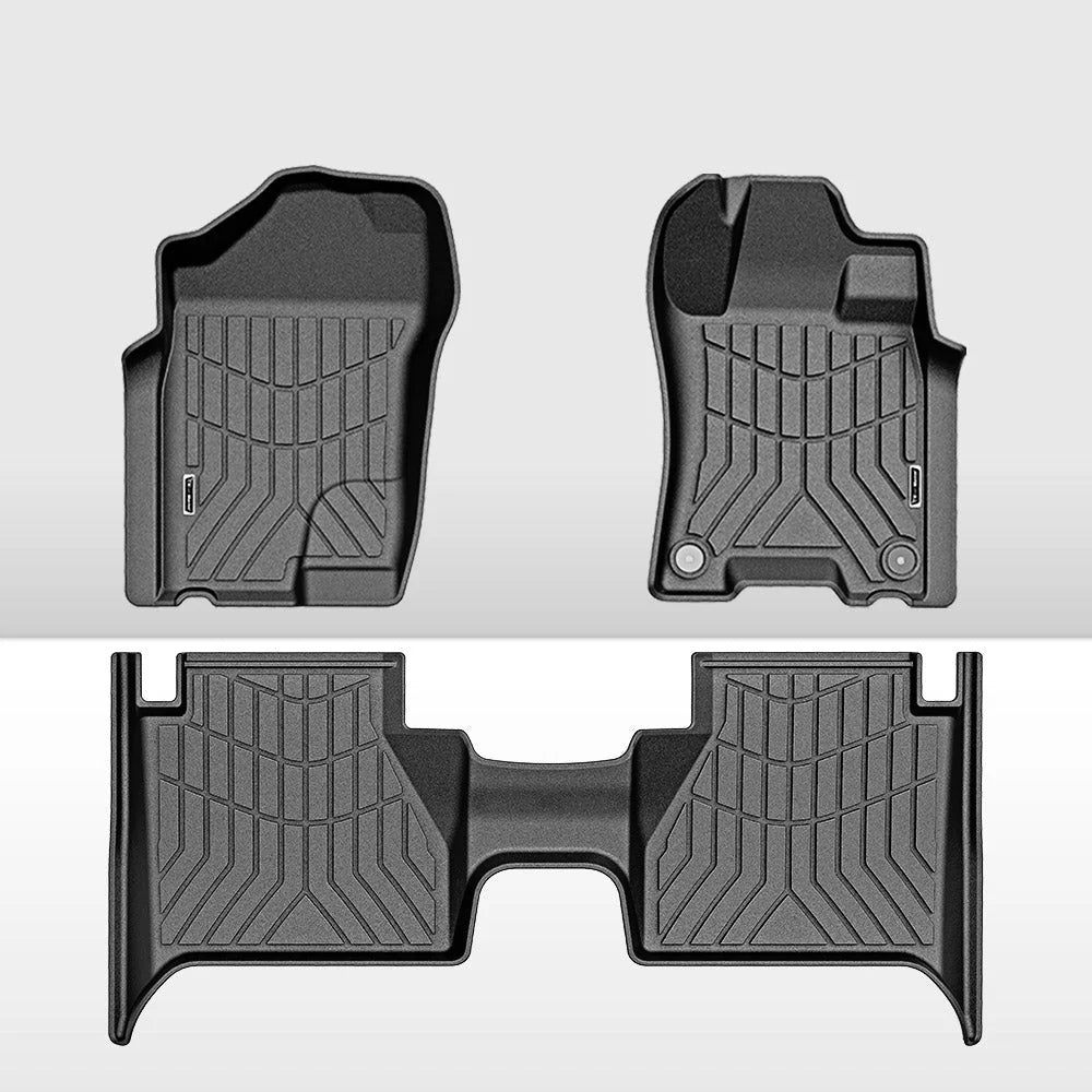 Kiwi Master 3D TPE Floor Mats for Nissan Navara D23 2015-Current