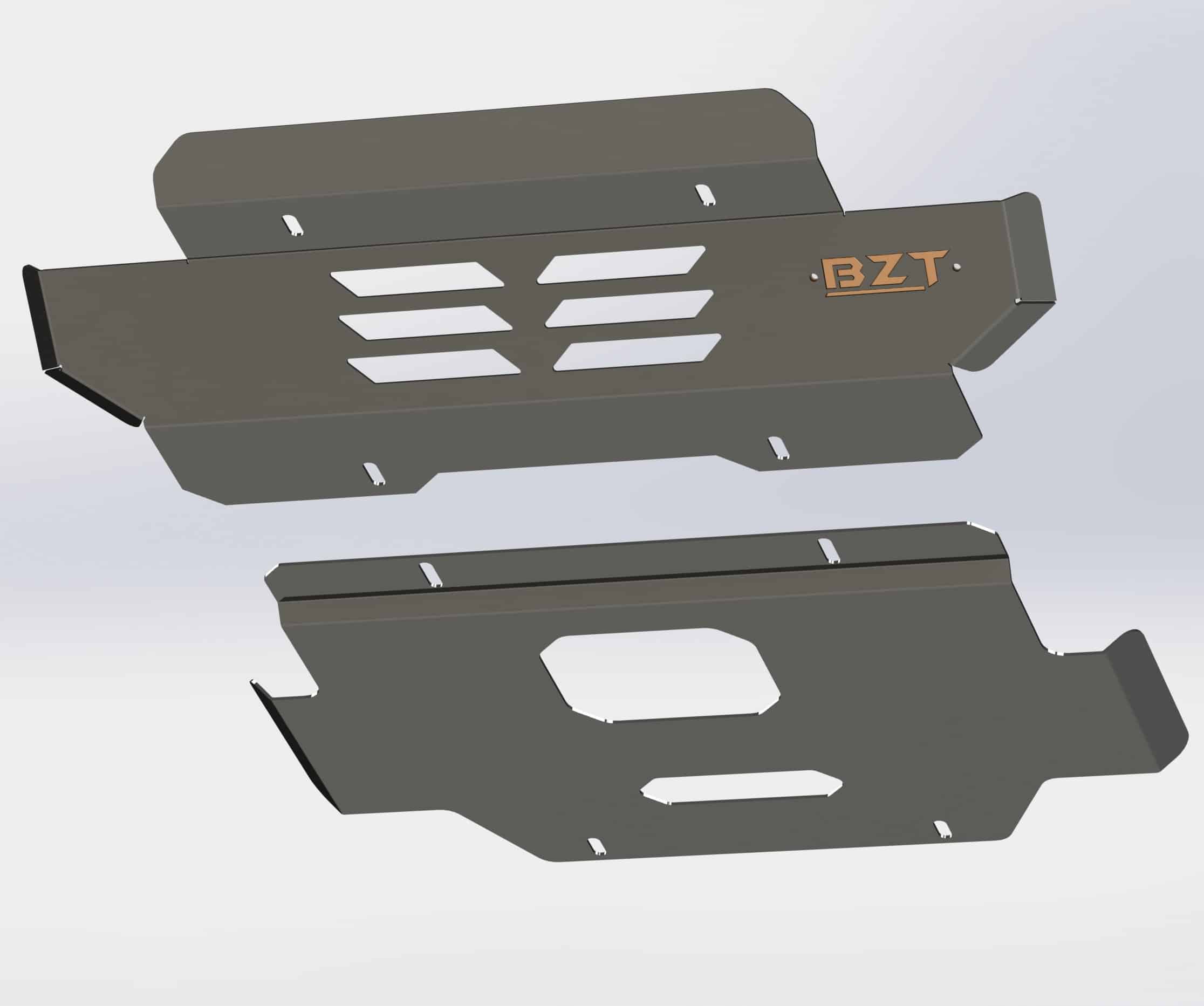 Toyota Hilux 2016+ Bash Plate (Half Length)