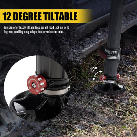 Hydraulic Lift Jack with Lift Mate & Storage Bag 4,409lbs Capacity