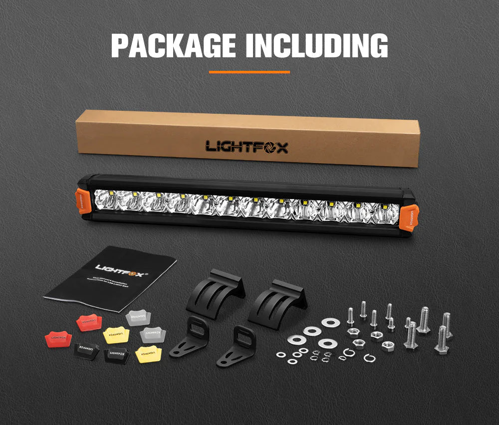 Lightfox Vega Series 14inch Osram LED Light Bar 1Lux @ 319m 7,548 Lumens