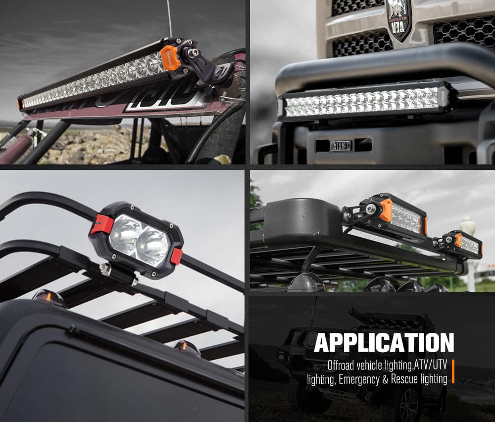 Lightfox Vega Series 28inch Osram LED Light Bar 1Lux @ 494m 17,612 Lumens