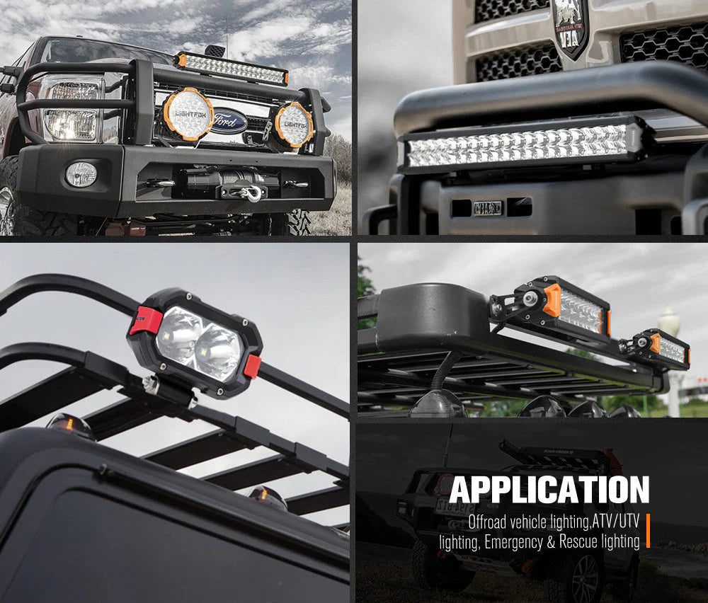 Lightfox Rigel Series 40inch Osram LED Light Bar 1Lux @ 694m 30,192 Lumens