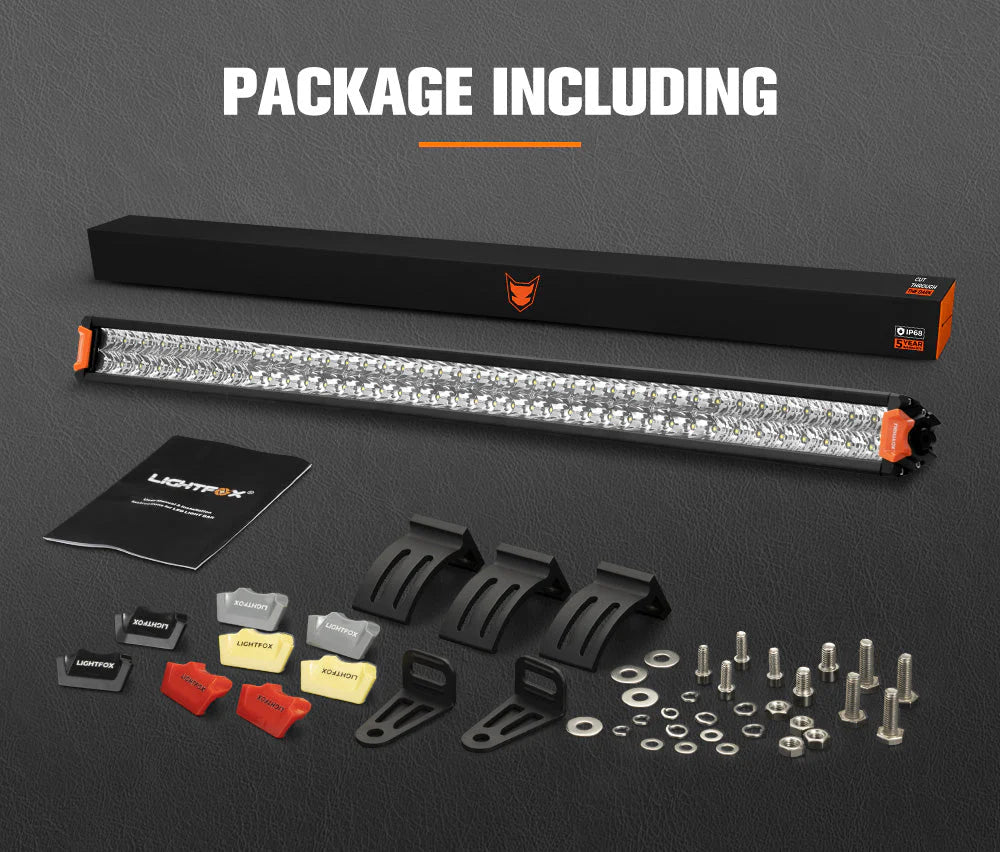 Lightfox Rigel Series 40inch Osram LED Light Bar 1Lux @ 694m 30,192 Lumens