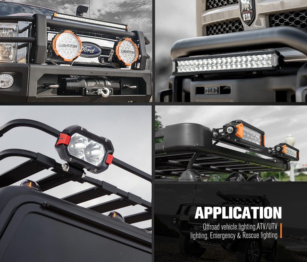 Lightfox Vega Series 40inch Osram LED Light Bar 1Lux @ 611m 25,160 Lumens