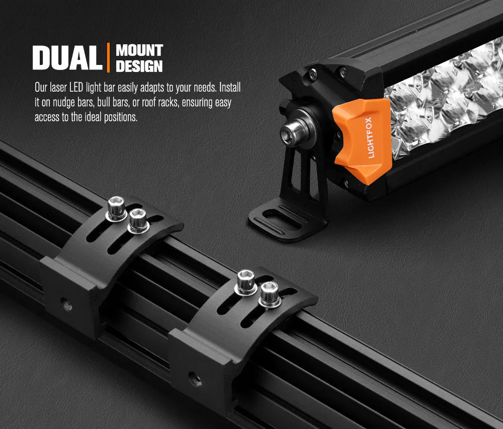Lightfox Rigel Series 22inch Osram Laser LED Light Bar 1Lux @ 1,016m 9,650 Lumens