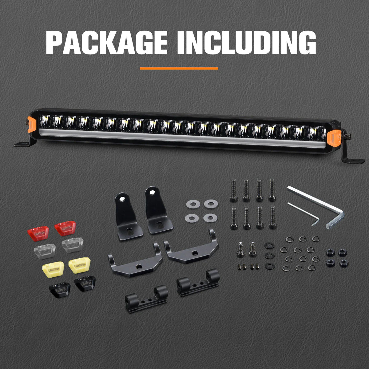 Lightfox 21inch LED Light Bar 1Lux@1,886ft IP68 12,100 Lumens
