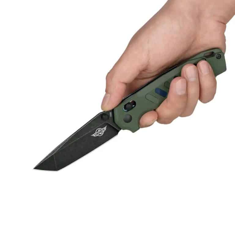 Olight Oknife Rubato OD Green 154CM Folding Knife