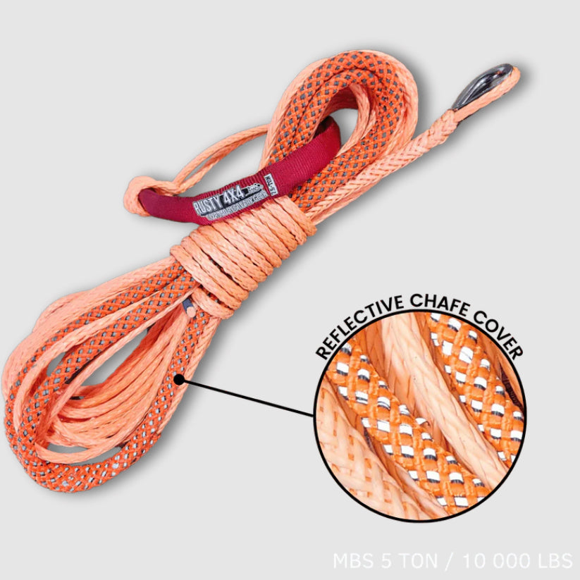 7mm 5-Ton Winch Line 30m COMBO