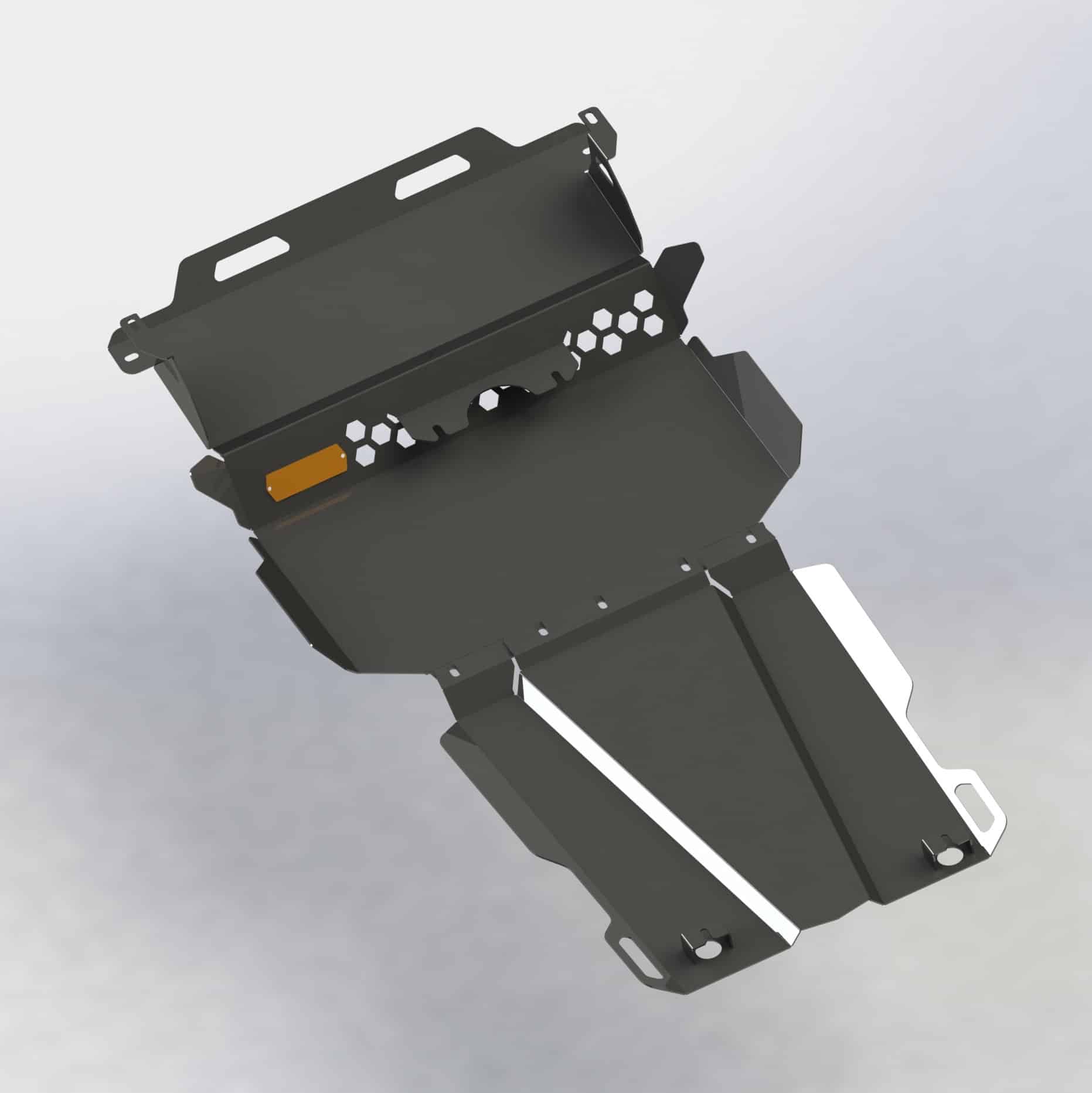 Ford Ranger 2023 onwards Bash Plate Full (3 piece)