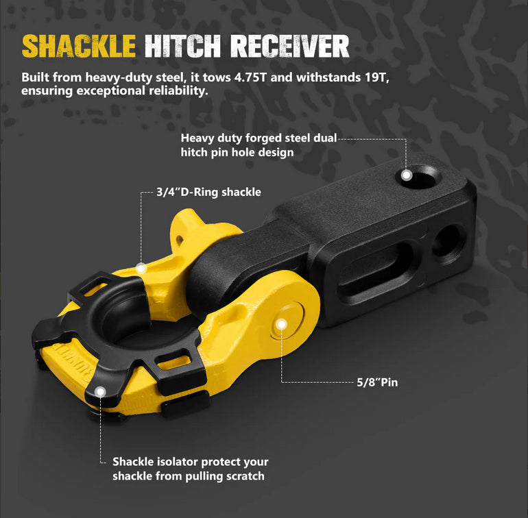 Bunker Indust Recovery Kit 4×4 Kinetic Rope Soft Shackles Winch Dampener Offroad