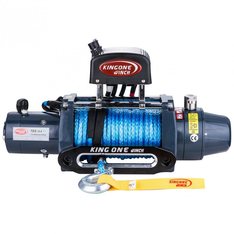 Kingone TDS 12,000lbs Winch with 10mm Plasma Rope