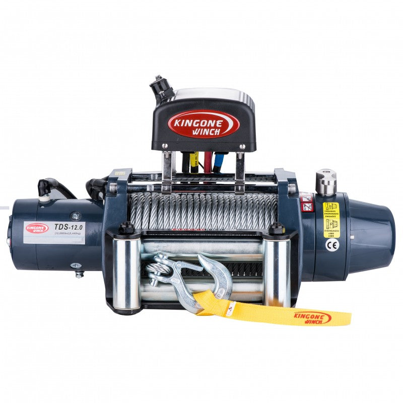 Kingone TDS 12,000lbs Winch with Steel Cable