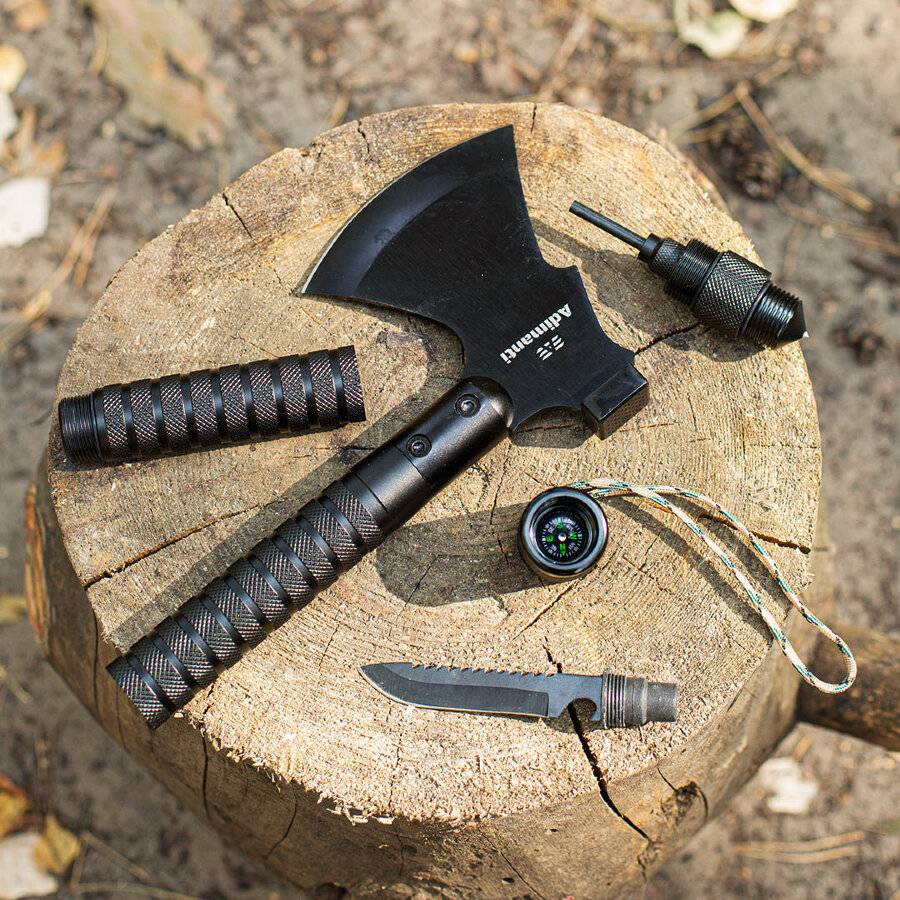 Adimanti AXE003 Multifunctional Axe 45cm 900g for Outdoor Use