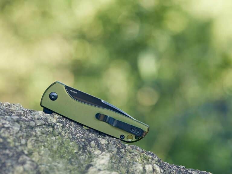Olight Freeze 2 Folding Knife OD Green Oknife 154CM Blade 193mm