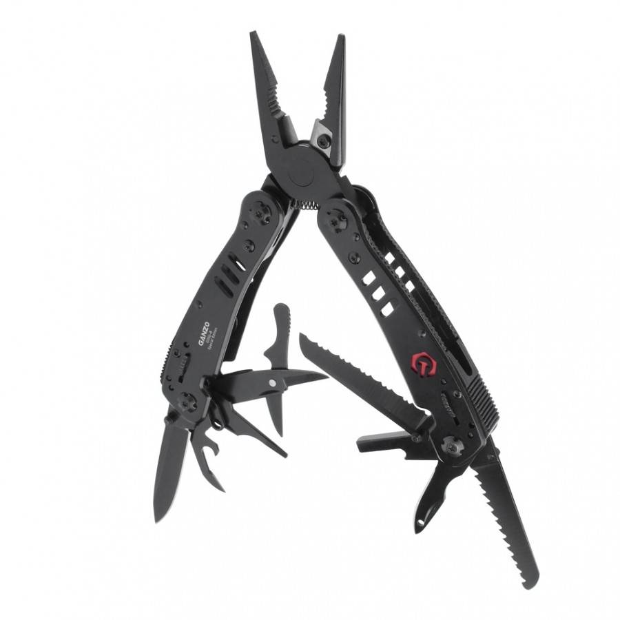 Ganzo G302B 440C MultiTool 26-in-1 105mm for Outdoor Use