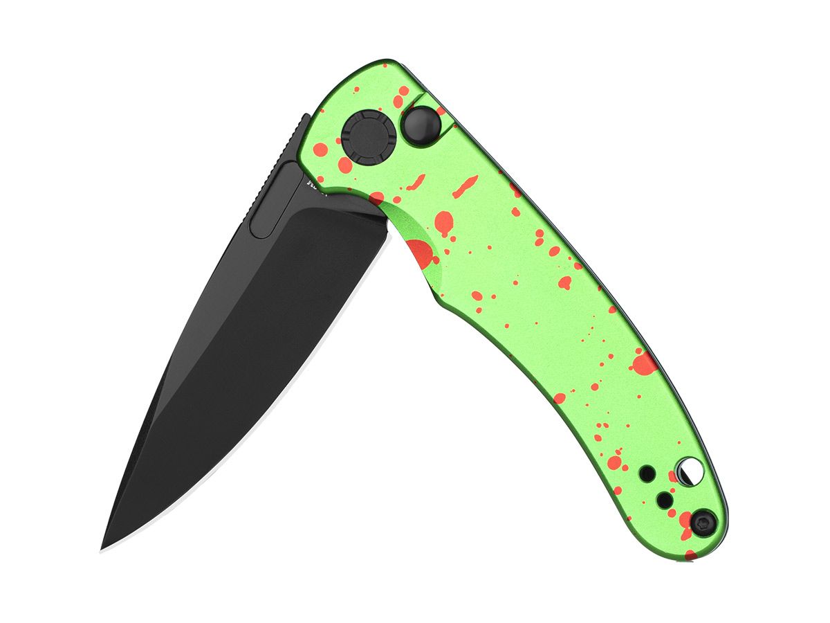 Olight Mettle 2 Folding Knife Zombie Green Oknife 154CM Blade 170mm