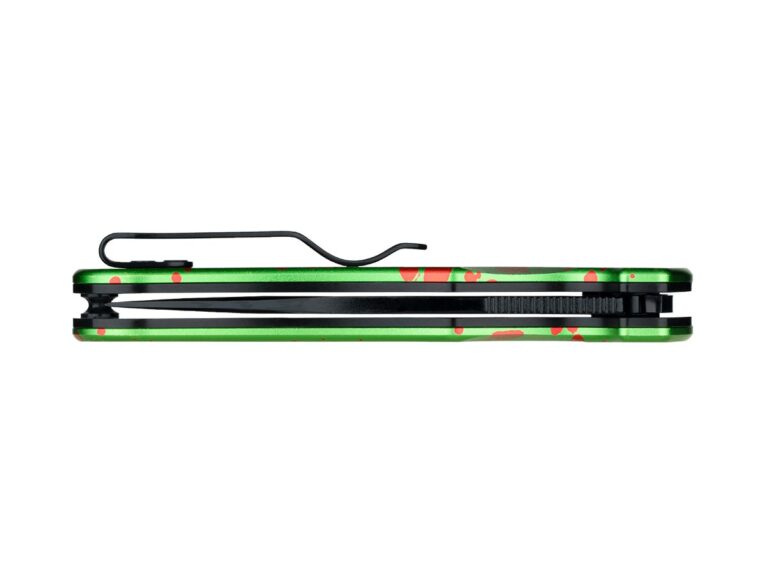Olight Mettle 2 Folding Knife Zombie Green Oknife 154CM Blade 170mm