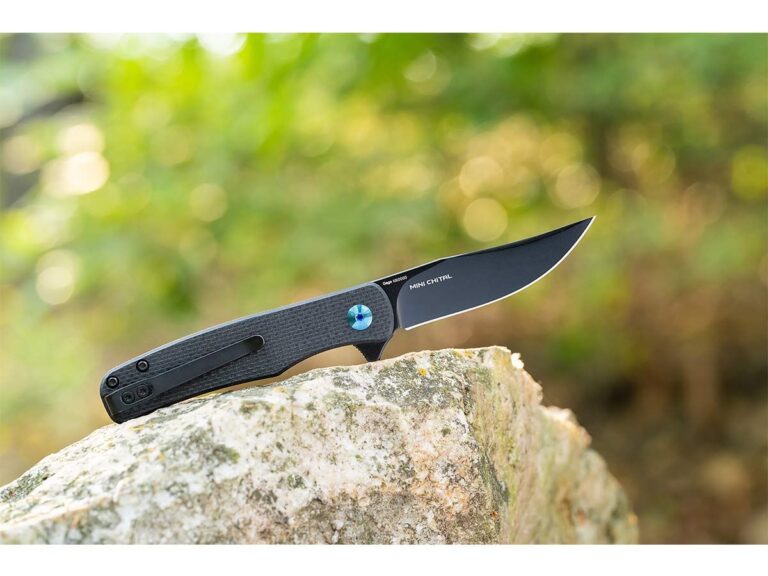 Olight Chital Mini Folding Knife G10 Handle D2 Blade Black