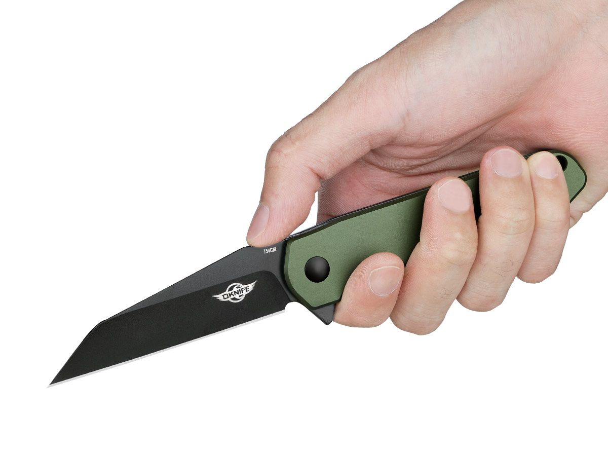 Olight Freeze Folding Knife OD Green Oknife 154CM Blade