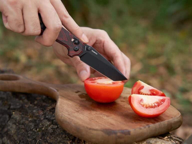 Olight Rubato Folding Knife Damascus G10 Handle 154CM Blade
