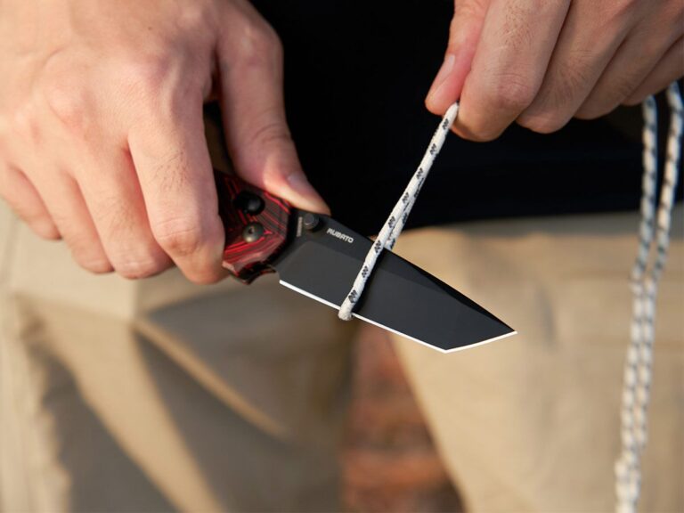 Olight Rubato Folding Knife Damascus G10 Handle 154CM Blade