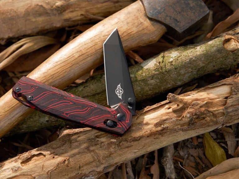 Olight Rubato Folding Knife Damascus G10 Handle 154CM Blade
