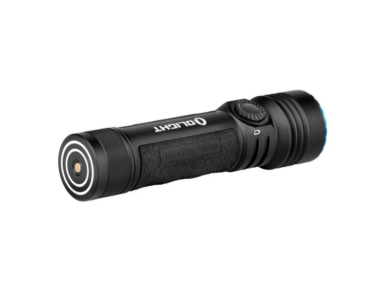 Olight Seeker 4 Pro Rechargeable LED Flashlight – 4600 Lumens – Cool White – Includes 1 x 21700