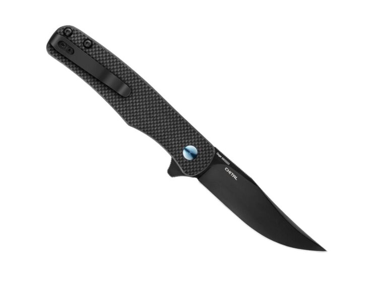 Olight Chital Folding Knife G10 Handle D2 Blade Black Oknife